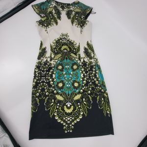 London Times Patterned Dress